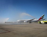 Emirates touches down in Houston