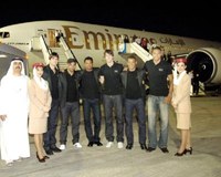 AC Milan touchdown in Dubai with Emirates