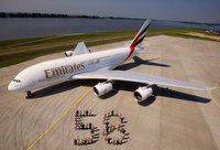 First Airbus A380 enters Emirates fleet
