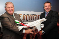 Emirates marks new Sydney service