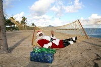 Christmas is free at Nisbet Plantation Beach Club