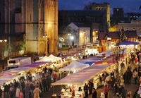 Bury St Edmunds hosts fifth annual Christmas market