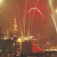 The largest outdoor ballroom in the world, New Year in Vienna