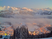 Early season snow hits the French Alps