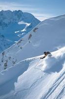 High altitude skiing and a noble host