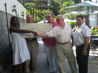 Discovery builds new home for Marigot fire victim
