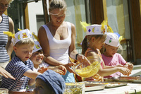 Kinderhotels offer a special menu for little ones