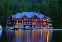 Luxury floats in British Columbia