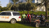 Trio of brothers set a new record in the UAE desert