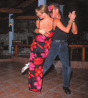 St Valentine's salsa on the Isle of Wight