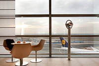 Lufthansa guests enjoy unique vista at Frankfurt Airport