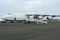 World’s largest aircraft touches down at Prestwick