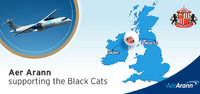 Aer Arann is official airline of Sunderland AFC Ireland Tour