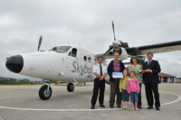 Skybus celebrates 50,000th passenger