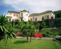A very big house in the country