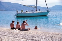 Sailing in the Greek Ionian Sea 