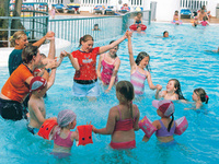 Encouraging kids to get active on holiday