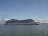 Sea trials for MSC Fantasia