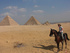 Pyramids by horseback
