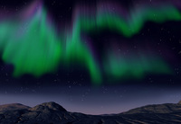 Sky-gazers flock to see Northern Lights