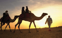 Half-term is for camping, camel trekking and volcanoes