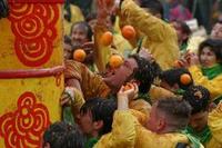 Italy’s historical Carnival of Ivrea