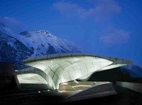 Zaha Hadid opens Europe's first city to mountain link