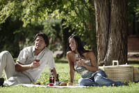 Picnic amid the vines of Argentina
