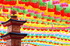 Celebrating the birth of Buddha