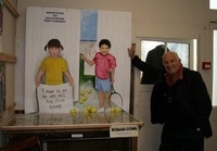 Colourful Eastbourne museum gripped by tennis fever