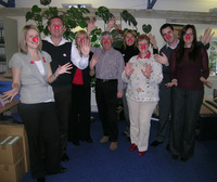 Hole in one for Comic Relief
