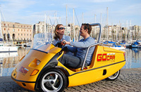 See Barcelona in the story-telling car