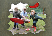 Anyone for a game of frisbee golf?