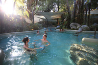 New glacier hot pools a hit on the West Coast