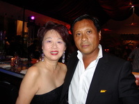 Galaxy of stars at a gala night in Singapore
