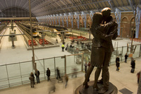 Happy customers at St Pancras International