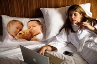 Travellers stay cheek-to-cheek with loved ones