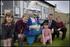 Sacred Heart Primary pupils with Kevin Mackenzie of George Wimpey East Scotland at the launch of the childrenâ€™s safety poster competition in Penicuik.