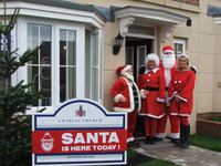 A Christmas treat for visitors to the Pen Y Bryn development