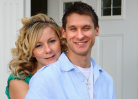 Just married couple get a head start in their new home