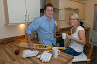 Cricketer bowled over by Redrow
