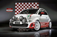 Abarth 500 rally car