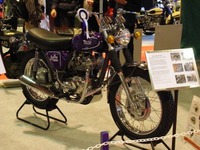 Classic bikes at 2009 Classic Motor Show
