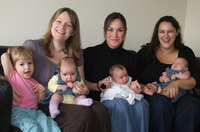 Trio of tiny tots join residents at Evesham Meadows