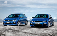 Volkswagen Scirocco R and Golf R now available to order