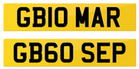 Personalised Registrations