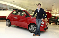 Tom Chambers and Fiat 500C