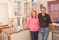 Family bowled over by new home