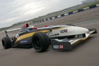 First UK test for new Formula Renault 2.0 race car