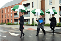 ‘Good things come in threes’ say first time buyers in Telford 